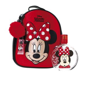 CARTOON : MINNIE TOILETRY BAG SET 4 pcs