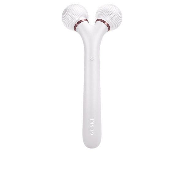 GESKE : SMART APP GUIDED 4 in 1 sonic facial roller #white 1 u