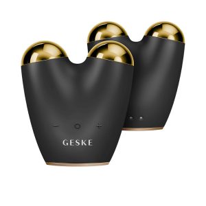 GESKE : SMART APP GUIDED microcurrent facial lifting 6 in 1 #black 1 u