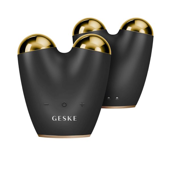 GESKE : SMART APP GUIDED microcurrent facial lifting 6 in 1 #black 1 u