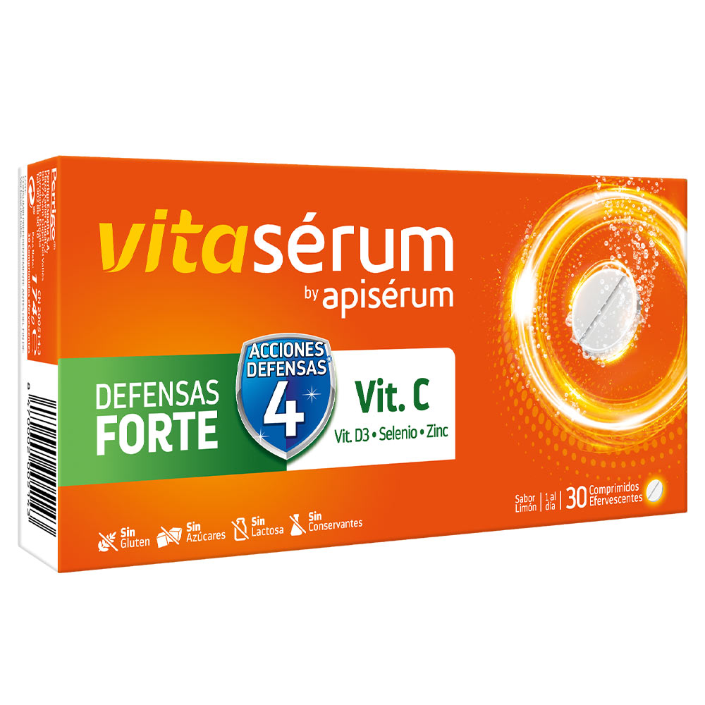 APISÉRUM : VITASERUM DEFENSES FORTE 30 tablets
