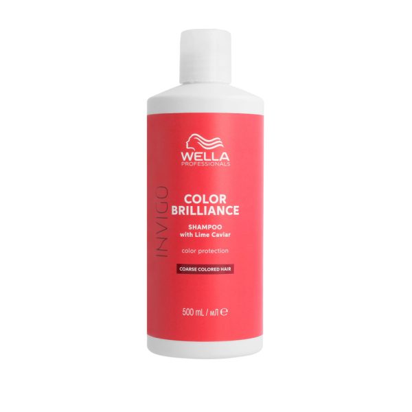 WELLA PROFESSIONALS : INVIGO COLOR BRILLIANCE Color Protecting Shampoo for thick hair 500 ml