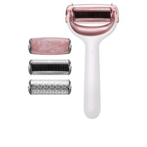 GESKE : SMART APP GUIDED facial and body roller with microneedles 9 in 1 #white 4 u