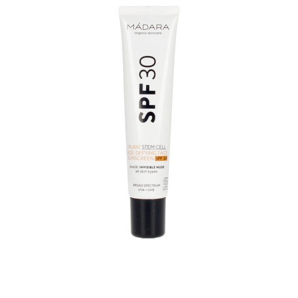 MÁDARA ORGANIC SKINCARE : PLANT STEM CELL age-defying face sunscreen SPF30 40 ml