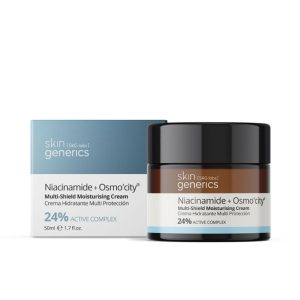 SKIN GENERICS : NIANCINAMIDE+OSMO'CITY multi-shield moisturizing cream SPF30 50 ml