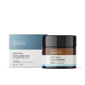 SKIN GENERICS : ALOE VERA night regenerating gel 23% 50 ml