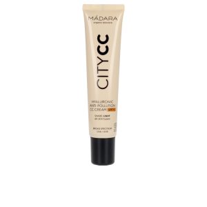 MÁDARA ORGANIC SKINCARE : CITYCC hyaluronic anti-pollution CC cream SPF15 #light