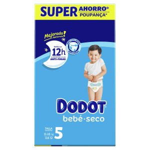 DODOT : DODOT ETAPAS size 5 diapers 11-16 kg 116 u