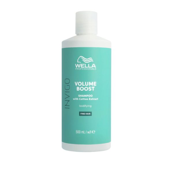 WELLA PROFESSIONALS : INVIGO VOLUME BOOST Shampoo Hair without volume 500 ml