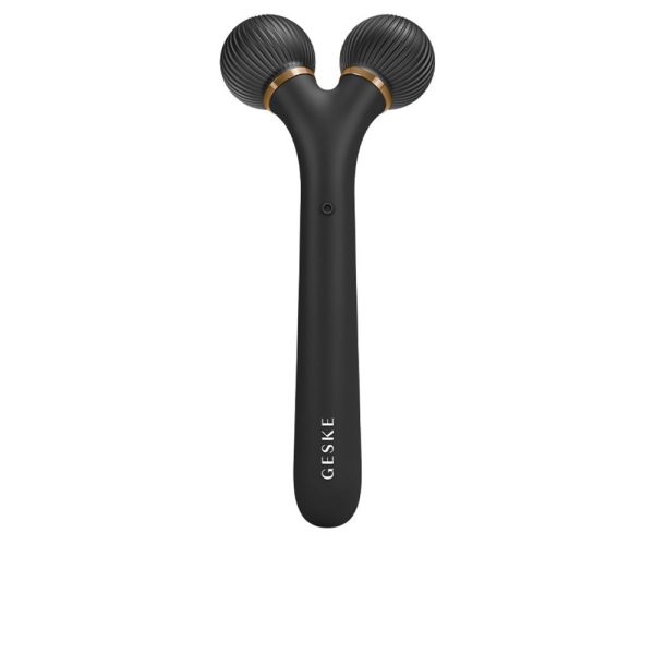 GESKE : SMART APP GUIDED 4 in 1 sonic facial roller #black 1 u