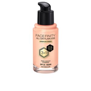 MAX FACTOR : FACEFINITY ALL DAY FLAWLESS 3 IN 1 foundation #C30-porcelain 30 ml