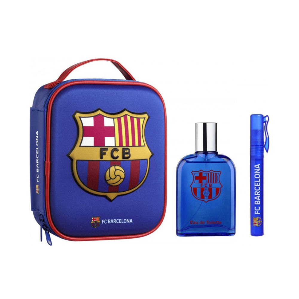 SPORTING BRANDS : FC BARCELONA WASHBAG LOT 3 pz