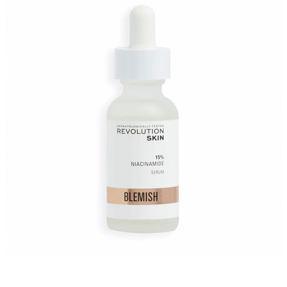 REVOLUTION SKINCARE : 15% NIACINAMIDE blemisgh refining and moisturizing serum 30 ml