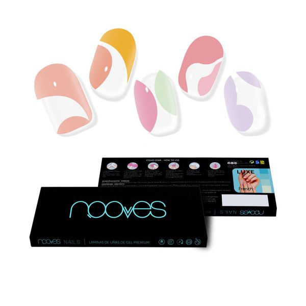NOOVES : Premium glam #paradise GEL NAIL SHEETS 20 units