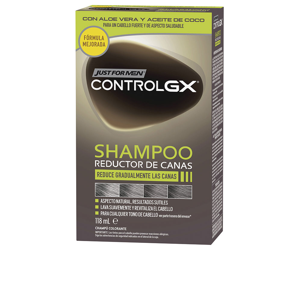 JUST FOR MEN : CONTROL GX grey hair reduction shampoo 118 ml