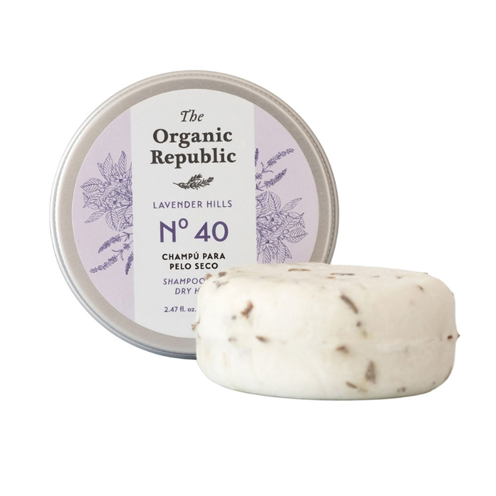 THE ORGANIC REPUBLIC : SOLID SHAMPOO dry hair 70 gr