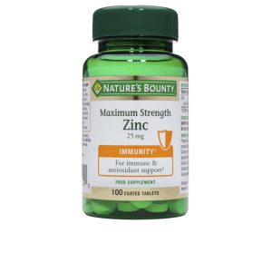 NATURE'S BOUNTY : ZINC 25 mg 100 coated tablets