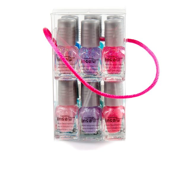 INCA : PINTAUÑAS DE DIFERENTES COLORES set 12 pz