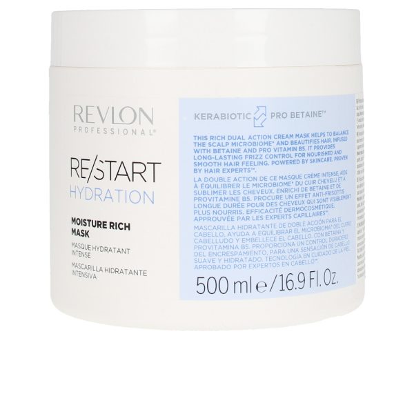 REVLON : RE-START hydratation rich mask 500 ml