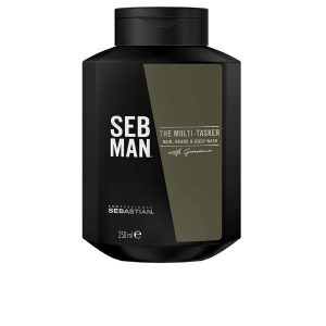 SEBMAN : THE MULTITASKER 3 in 1 Skin, Hair and Beard Shampoo 250 ml