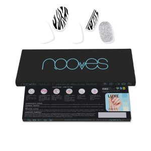 NOOVES : Premium glam #funky baby GEL NAIL SHEETS 20 units