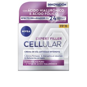 NIVEA : CELLULAR FILLER hyaluronic & folic day cream SPF15 50 ml
