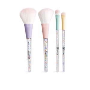 IDC INSTITUTE : CANDY MAKEUP BRUSHES set 4 pz