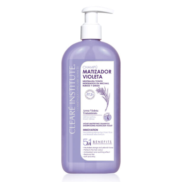 CLEARÉ INSTITUTE : MATIZADOR violeta champÚ 400 ml