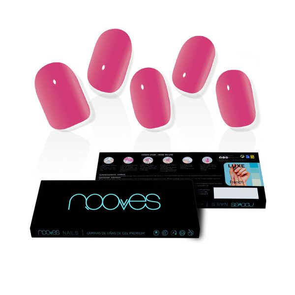 NOOVES : Premium glam GEL NAIL SHEETS #barbie girl 20 units