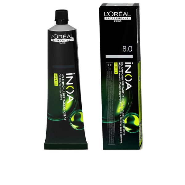 L'ORÉAL PROFESSIONNEL PARIS : INOA no ammonia permanent color #8.0 60 gr