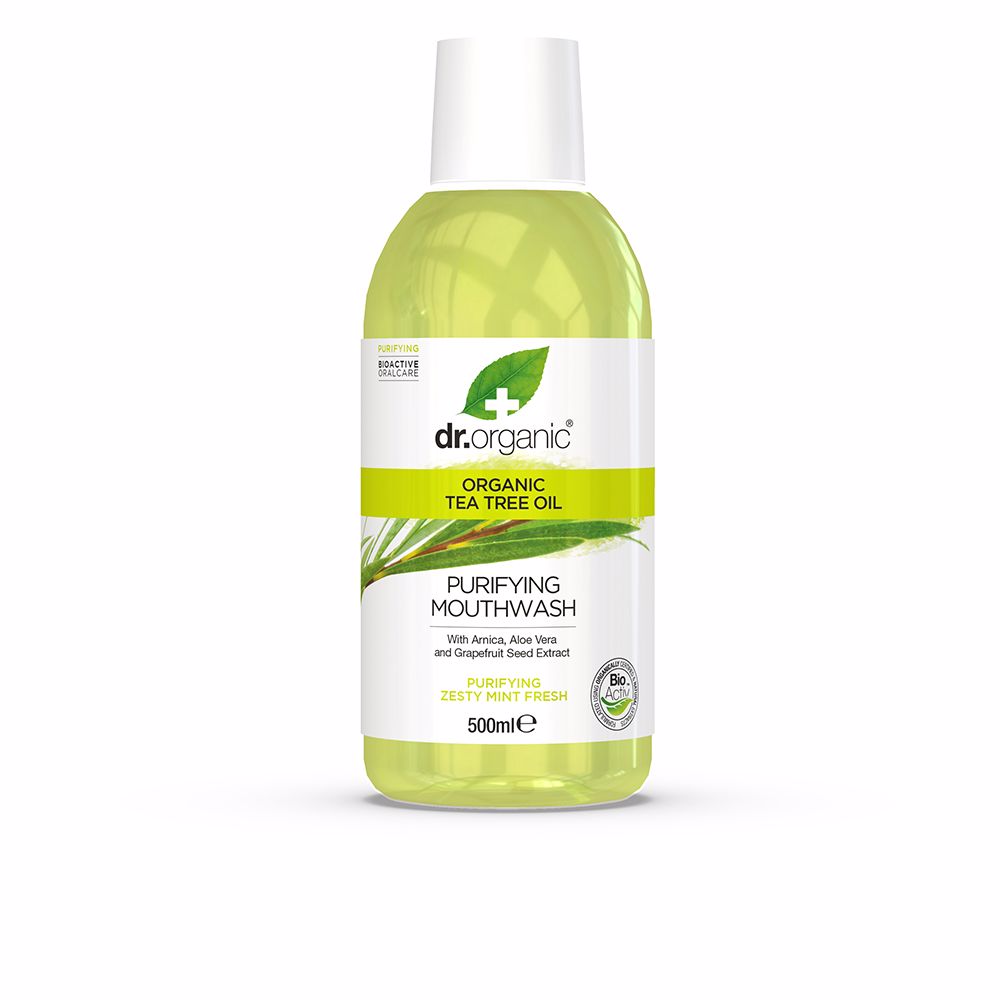 DR. ORGANIC : BIOACTIVE ORGANIC tea tree enjuage bucal 500 ml