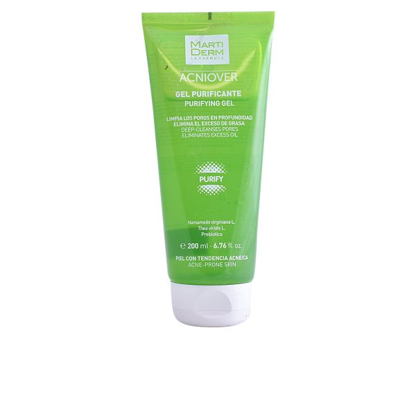 MARTIDERM : ACNIOVER gel purificante piel grasa y acnéica 200 ml