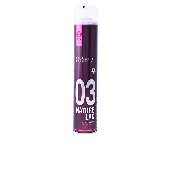 SALERM : NATURE LAC strong hold hairspray 650 ml