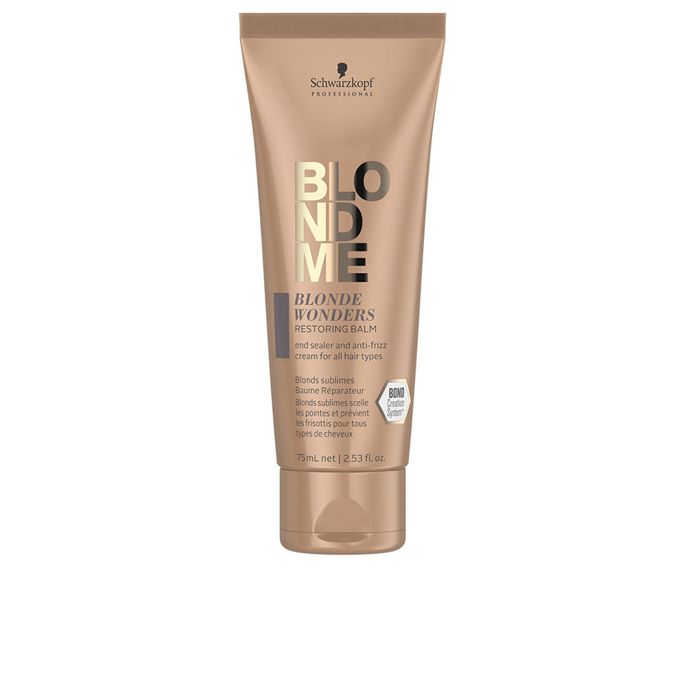 SCHWARZKOPF : BLONDME blonde wonders restoring balm 75 ml