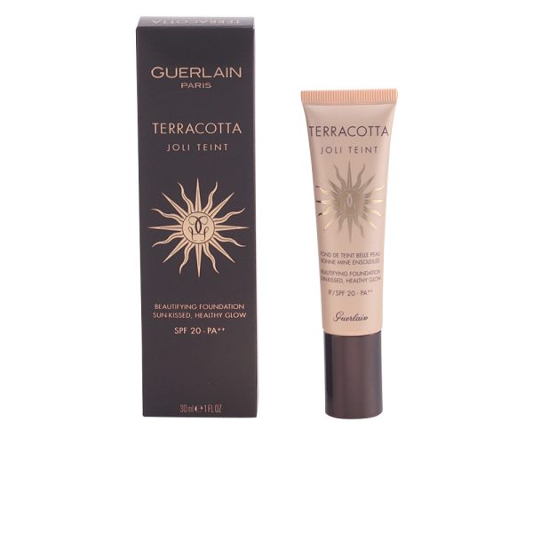 GUERLAIN : TERRACOTTA JOLI TEINT base para una piel bonita y bronceada #Ebony30 ml
