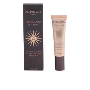 GUERLAIN : TERRACOTTA JOLI TEINT base para una piel bonita y bronceada #Ebony30 ml