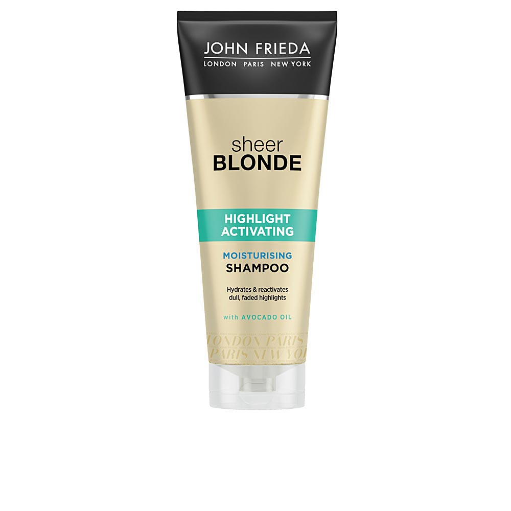 JOHN FRIEDA : SHEER BLONDE moisturizing shampoo for blonde hair 250 ml