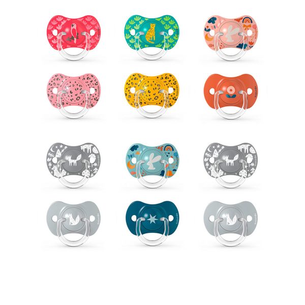 SUAVINEX : Physiological Silicone Pacifier +18 m 2 Units
