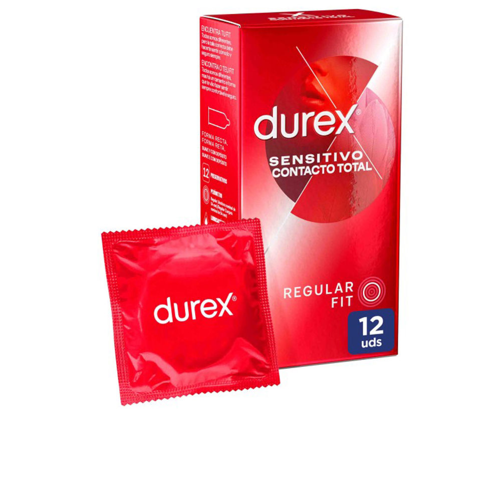DUREX : SENSITIVE TOTAL CONTACT super fine condoms 12 u