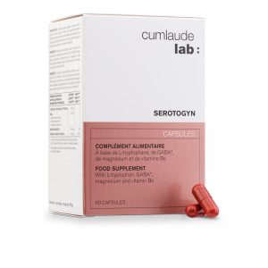 CUMLAUDE LAB : SEROTOGYN food supplement capsules 60 u