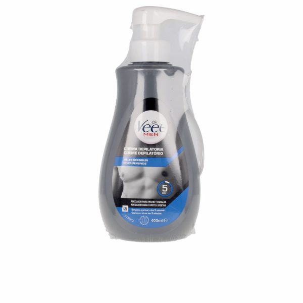 VEET : VEET MEN gel crema depilatoria piel sensible 400 ml