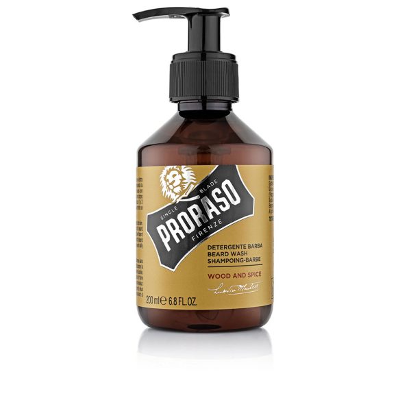 PRORASO : WOOD AND SPICE beard shampoo 200 ml