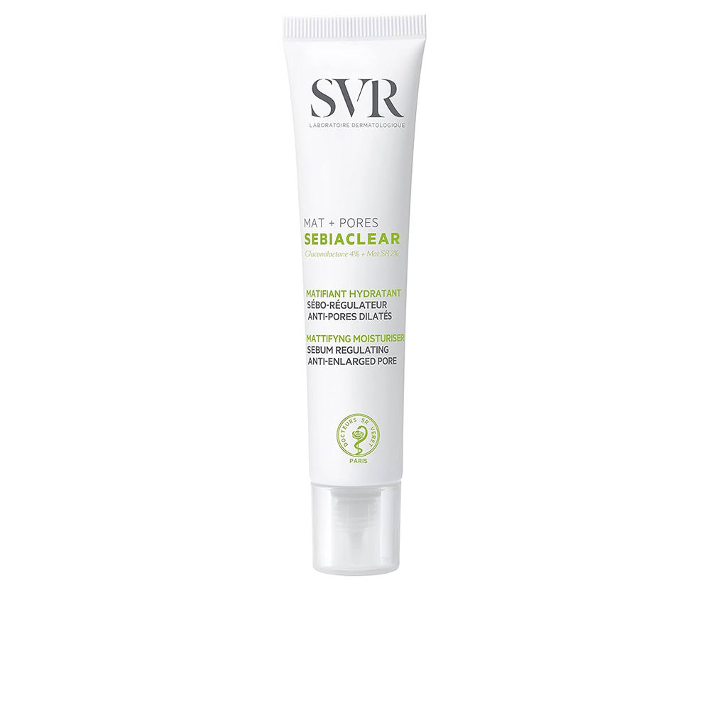 SVR LABORATOIRE DERMATOLOGIQUE : SEBIACLEAR crème mat+pores 40 ml