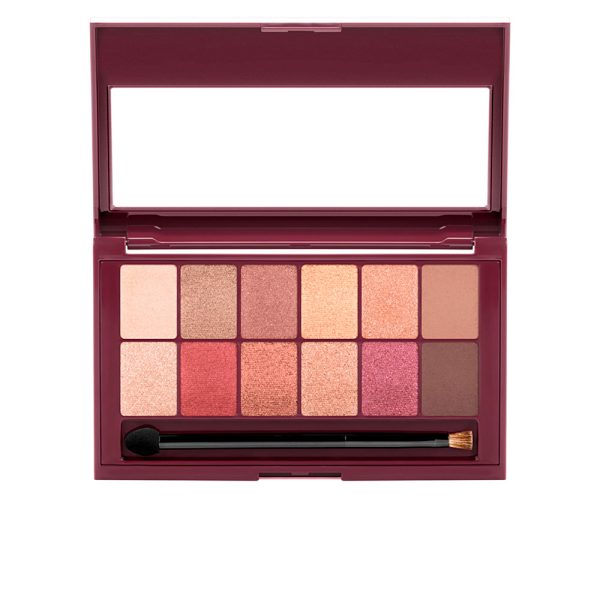 MAYBELLINE : THE BURGUNDY BAR eye shadow palette #04-burgundy