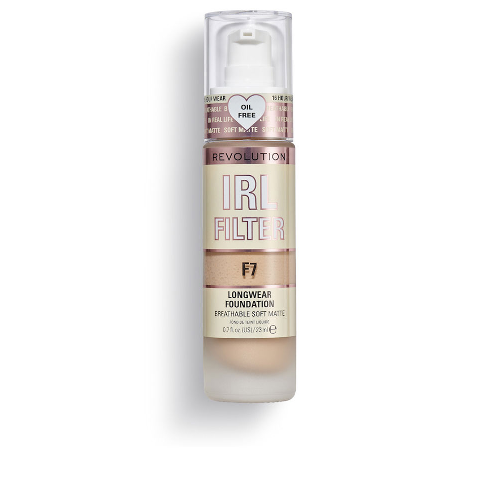 REVOLUTION MAKE UP : IRL FILTER longwear foundation #F7 23ml