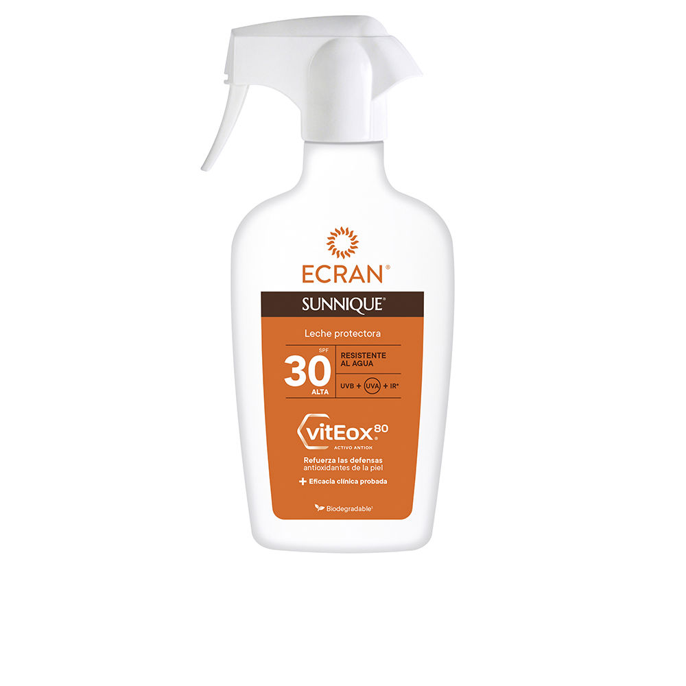 ECRAN : ECRAN SUNNIQUE protective milk SPF30 spray gun 270 ml
