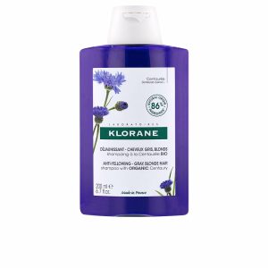 KLORANE : A LA CENTAUREA BIO anti-yellowing shampoo for gray and blonde hair 200 ml