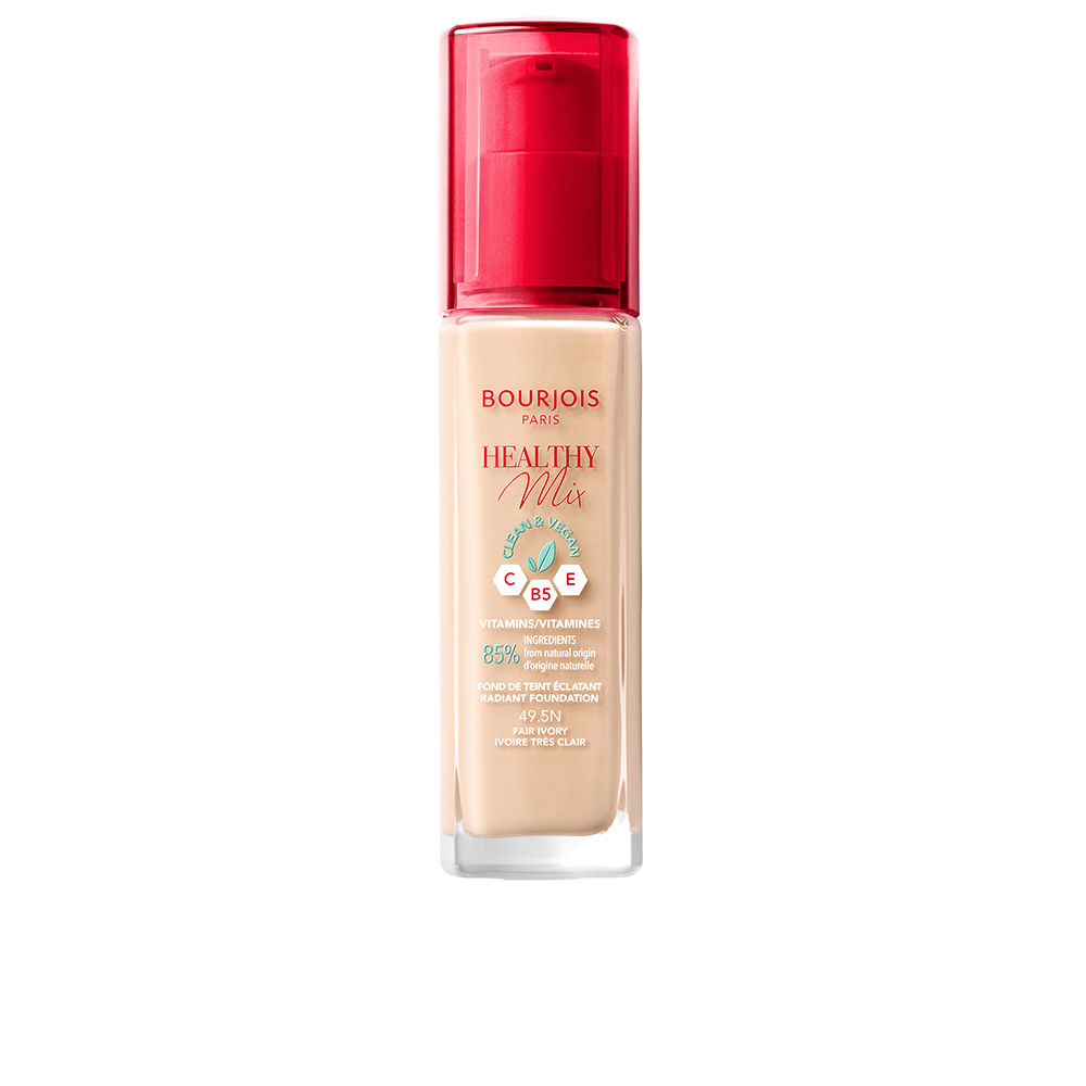BOURJOIS : HEALTHY MIX makeup base #49.5N-fair ivory 30 ml