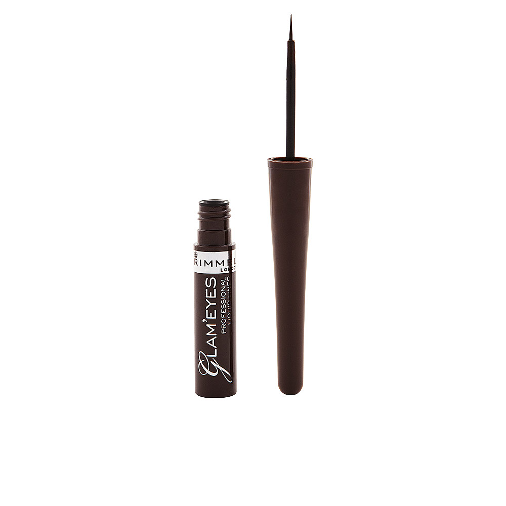 RIMMEL LONDON : GLAM'EYES PROFESSIONAL liquid eye liner #002 -brown