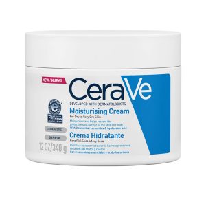 CERAVE : MOISTURIZING CREAM for dry to very dry skin 340 gr